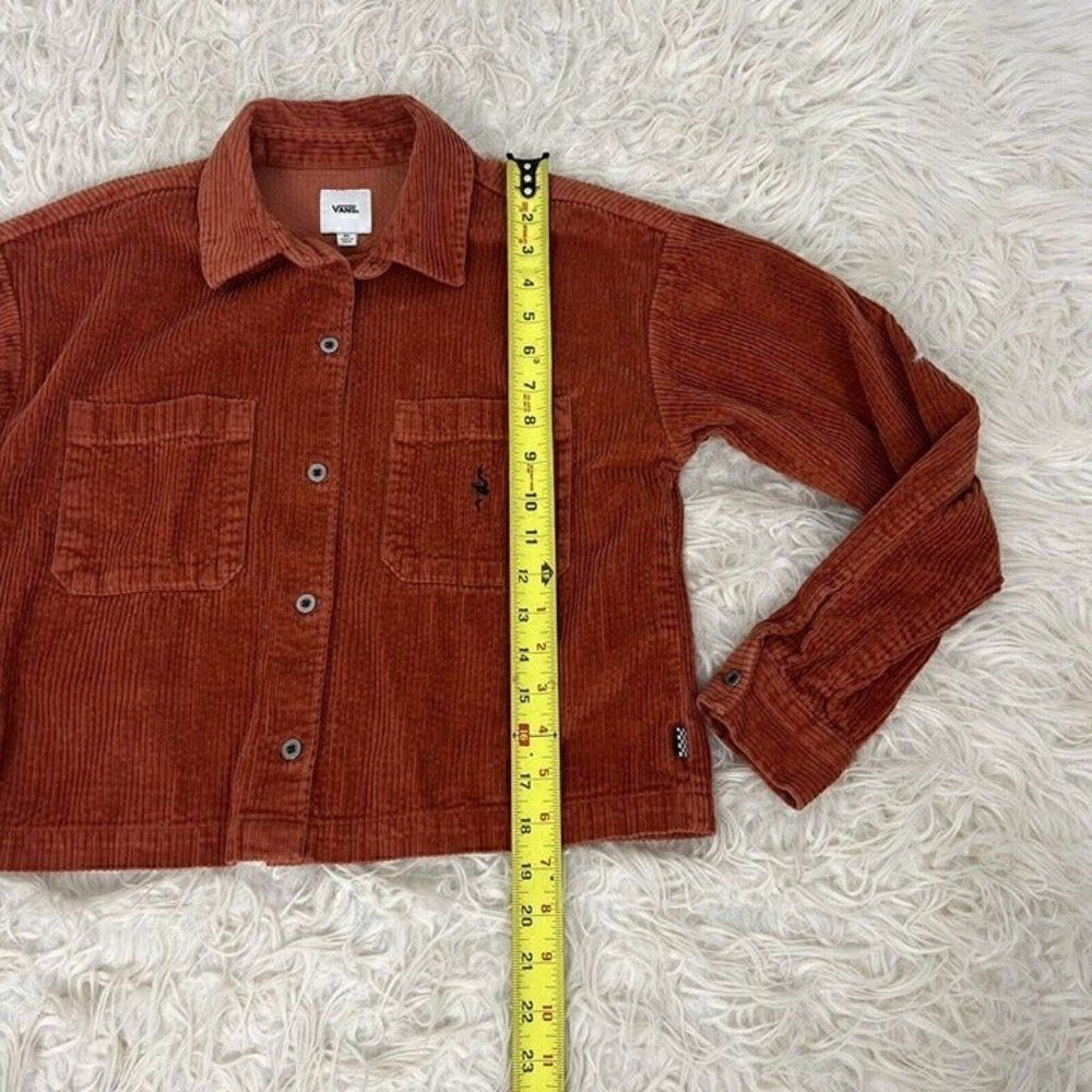 Vans Surf Supply Ainara Cord Woven Lifestyle Shirt Women's XS Picante Jacket - Picture 7 of 11
